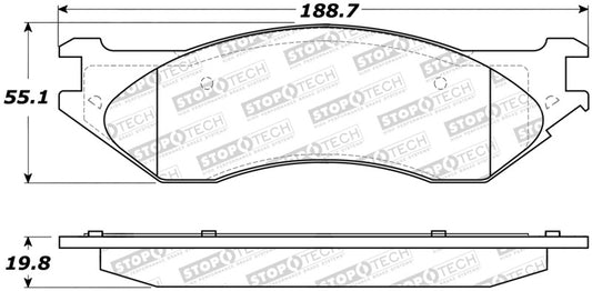 StopTech Street Brake Pads