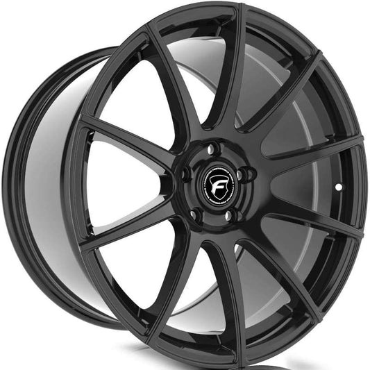 Forgestar CF10 20x9.5 / 5x114.3 BP / ET29 / 6.4in BS Gloss Black Wheel