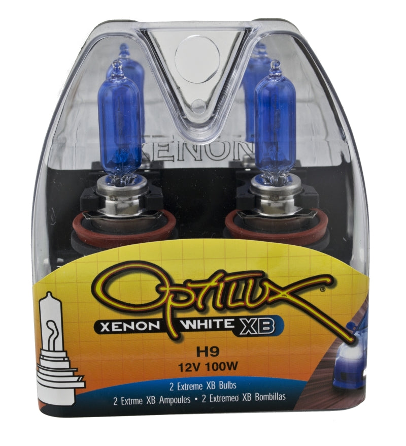 Hella Optilux H9 12V/100W XB Xenon White Bulb (pair)