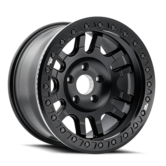 Dirty Life 9314 Canyon Race 17x9 / 5x114.3 BP / -12mm Offset / 72.5mm Hub Matte Black Wheel