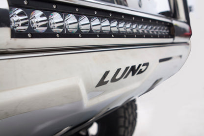 Lund 20- 21 GMC SIERRA 2500 HD BULL BAR W/ LIGHT & WIRING Stainless Steel