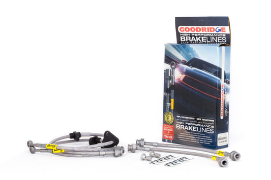 Goodridge - 92-95 Honda Civic All Models w/ Rear Drum / 93-00 Del Sol Rear Drum SS Brake Lines