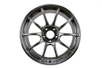 Advan RZII 17x9.0 +35 5x114.3 Racing Hyper Black Wheel