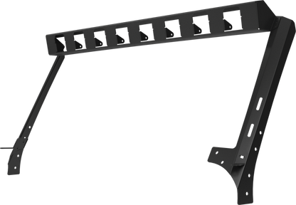 Go Rhino 07-18 Jeep Wrangler JK WLF Windshield Light Mount Frame - Eight Cube Lights