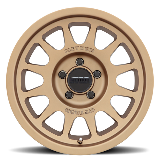 Method MR703 17x7.5 +50mm Offset 5x130 78.1mm CB Method Bronze Wheel