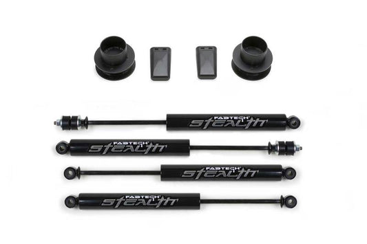 Fabtech 13-18 Ram 3500 4WD w/Factory Radius Arms 2.5in Coil Spcr Kit w/Stealth