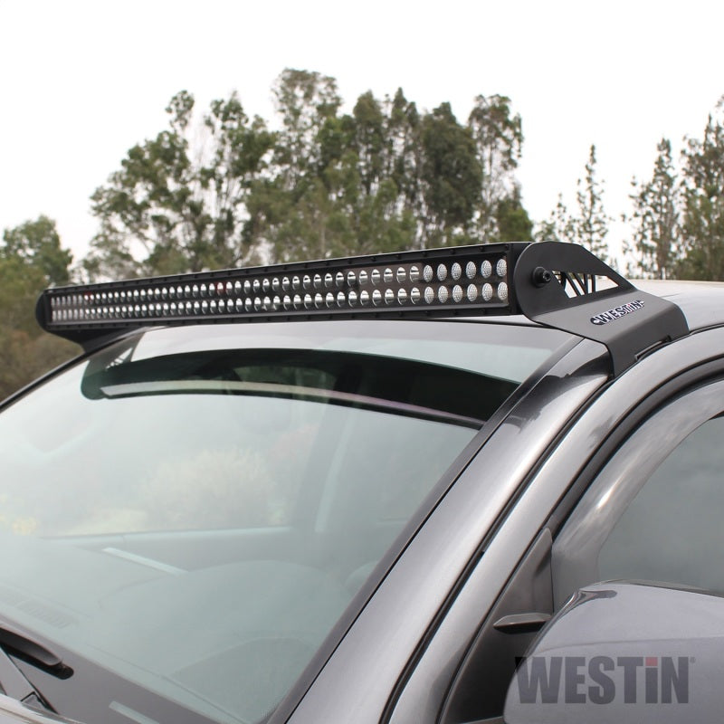 Westin 2005-2018 Toyota Tacoma B-Force Overhead 50in LED Kit - Textured Black