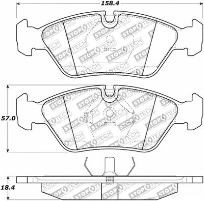 StopTech Performance Brake Pads