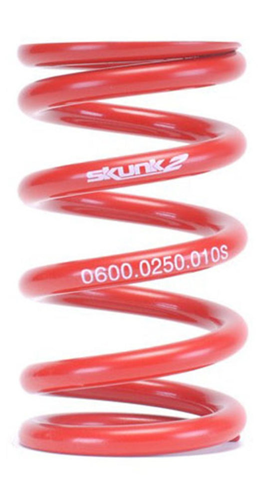 Skunk2 Universal Race Spring (Straight) - 6 in.L - 2.5 in.ID - 10kg/mm (0600.250.010S)