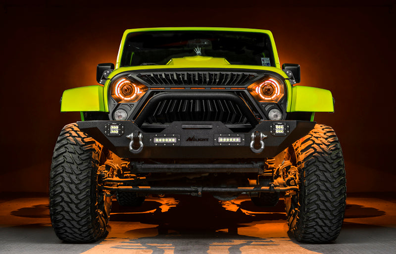 ORACLE Lighting 0718 Jeep Wrangler JK Oculus 7in ColorSHIFT BiLED Projector Headlights SEE WARRANTY