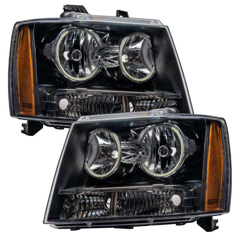 Oracle 07-13 Chevrolet Avalanche Pre-Assembed SMD Headlights - Blue SEE WARRANTY