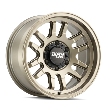 Dirty Life 9310 Canyon 17x9 / 5x150 BP / 0mm Offset / 110mm Hub Satin Gold Wheel