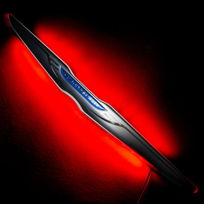 Oracle Chrysler Illuminated LED Sleek Wing - Red SEE WARRANTY