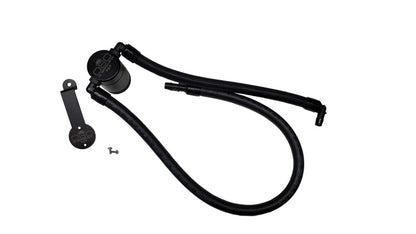 J&amp;L 2021-2025 Jeep Wrangler 392 Oil Separator 3.0 Passenger Side - Black Anodized