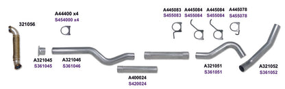 Diamond Eye KIT 4in Catback MRP Single w/ TDP SS 04-05 Chevy/GMC 6.6L Duramax 2500/3500