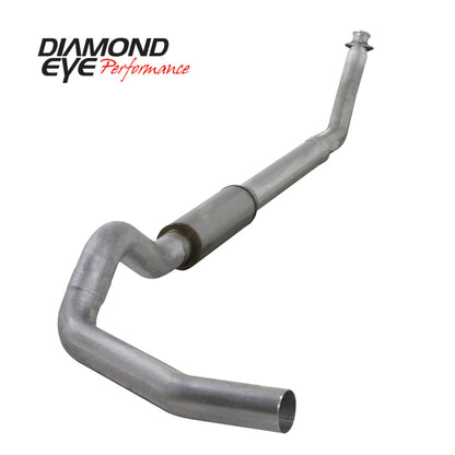 Diamond Eye KIT 5in TB SGL MFLR RPLCMENT PIPE AL: 94-02 DODGE CUMMINS 5.9L W/ RP #510220