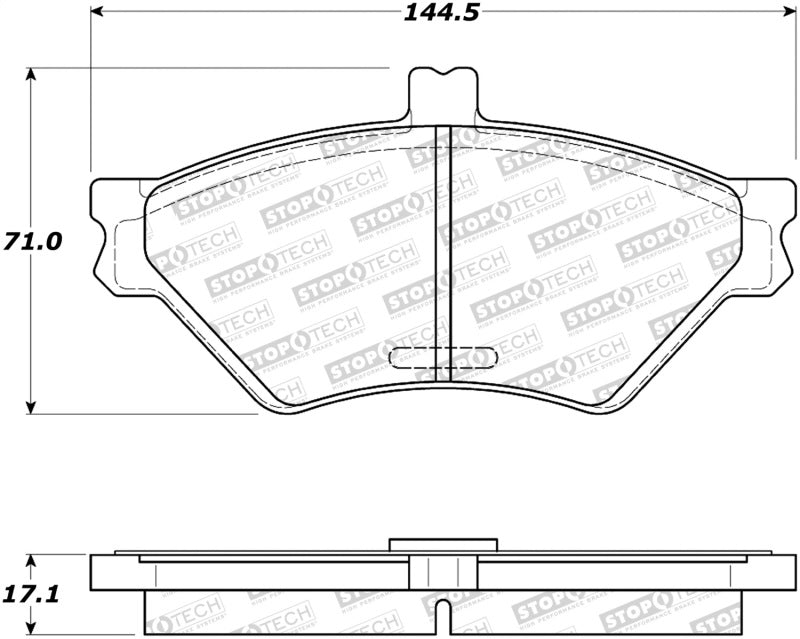 StopTech Street Brake Pads