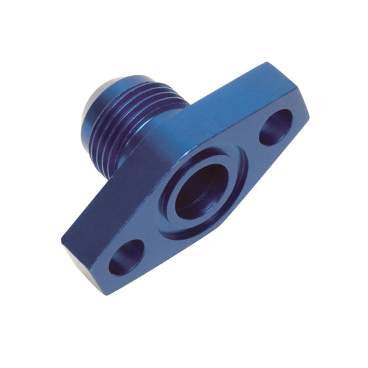 Russell Performance -10 AN Blue Oil Drain to Male Fitting (Includes Viton O-ring)