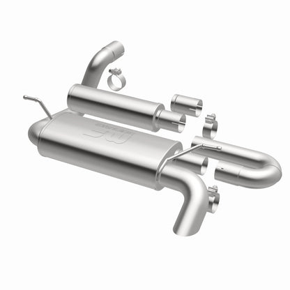 MagnaFlow 18-23 Jeep Wrangler JL 2.0L/3.6L Overland Series Axle-Back Exhaust