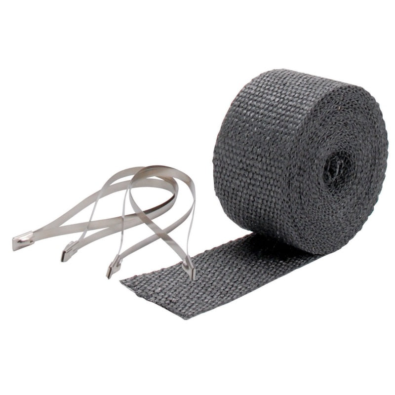 DEI - Exhaust Wrap Kit - Pipe Wrap and Locking Tie - Black