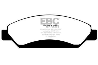 EBC 07 Cadillac Escalade 6.2 2WD Ultimax2 Front Brake Pads