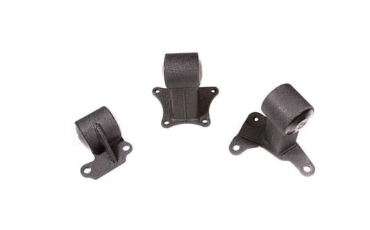 Innovative 94-97 Accord H/F Series Black Steel Mounts 85A Bushings (EX Chassis H22/F22A)