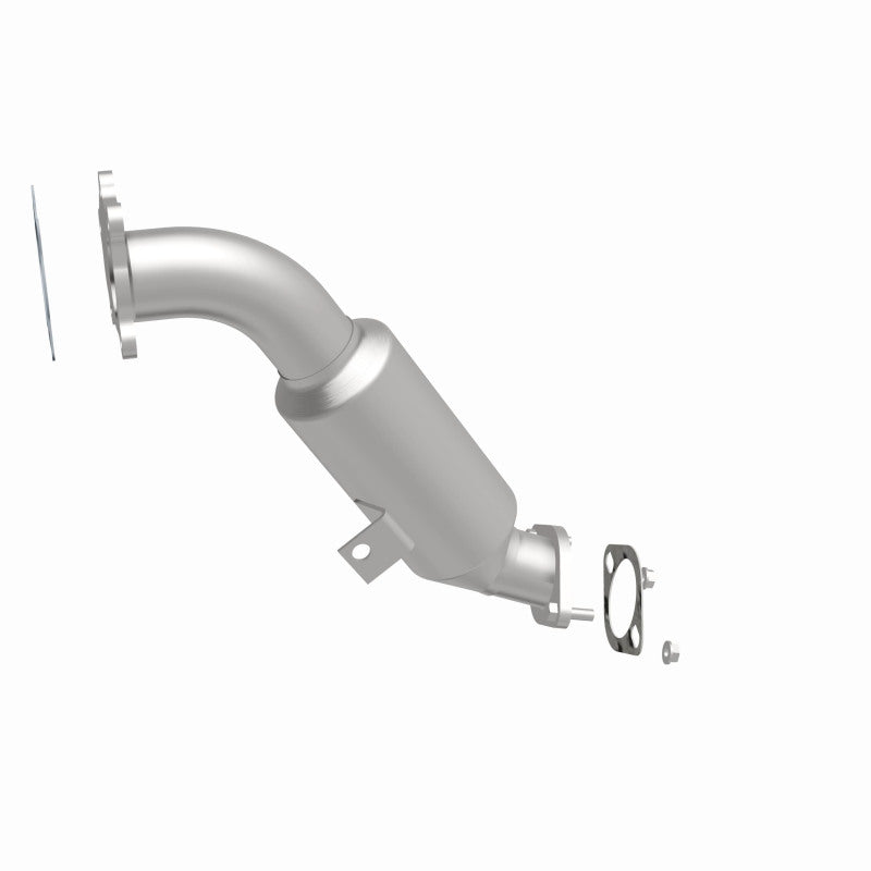 MagnaFlow Direct Fit Catalytic Converter 08-09 Subaru STi front OEM