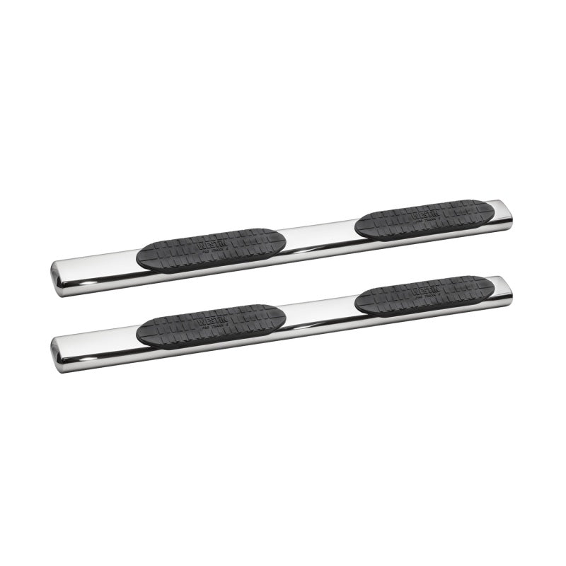 Westin 1999-2016 Ford F-250/350/450/550 Crew Cab PRO TRAXX 6 Oval Nerf Step Bars - SS