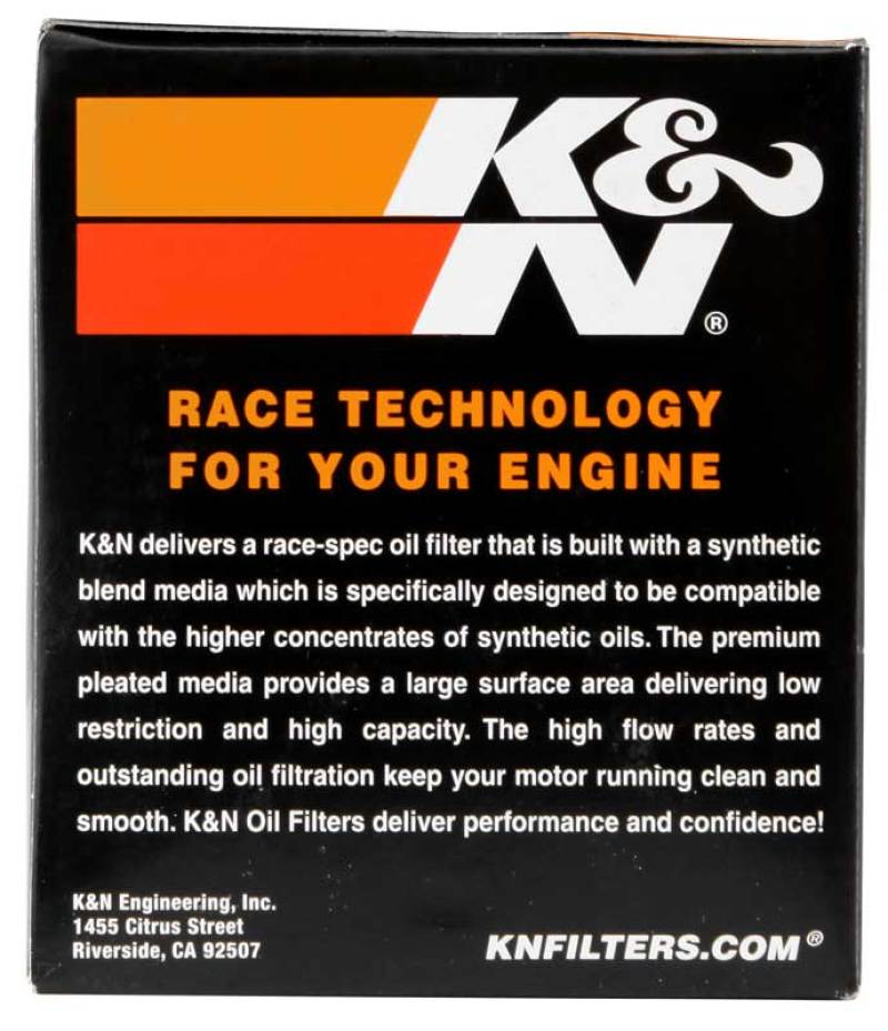 K&N Oil Filter Powersports Canister Chrome