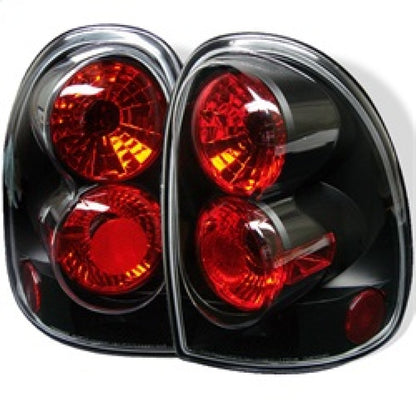 Spyder Dodge Caravan/Grand Caravan 96-00Euro Style Tail Lights Black ALT-YD-DC96-BK