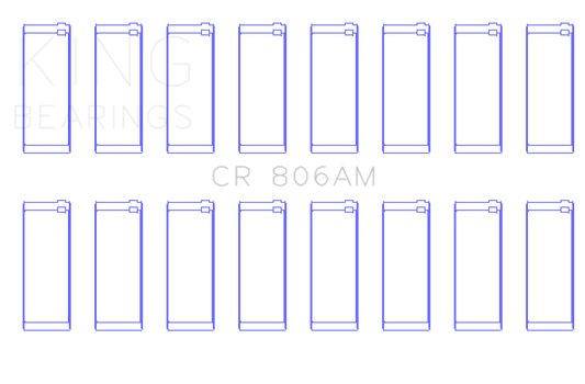 King Chrysler 361Cl/383Cl (Size Standard) Connecting Rod Bearing Set