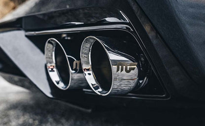 MagnaFlow 09-11 Chev Corvette V8 6.2L Comp Series Quad Center Rear Exit SS Cat-Back Perf Exhaust