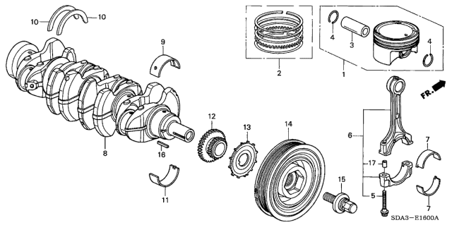 Honda - K-Series Crank Pulse Plate