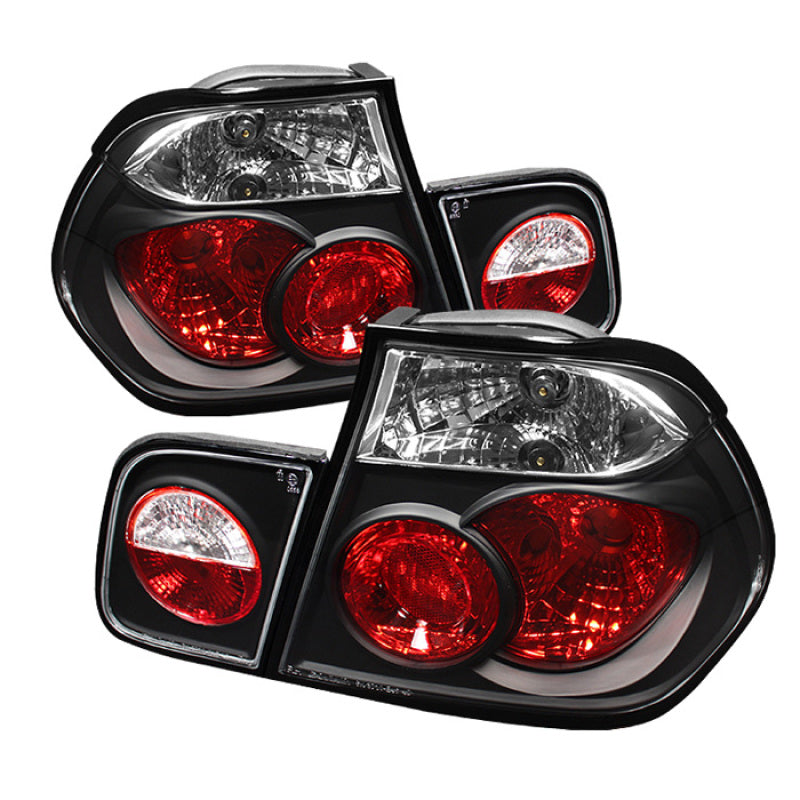 Spyder BMW E46 3-Series 99-01 4Dr Euro Style Tail Lights- Black ALT-YD-BE4699-4D-BK