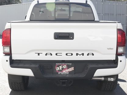 aFe MACH Force-Xp 2-1/2in 304 SS Cat-Back Exhaust w/Black Tips 2016+ Toyota Tacoma L4-2.7L / V6-3.5L