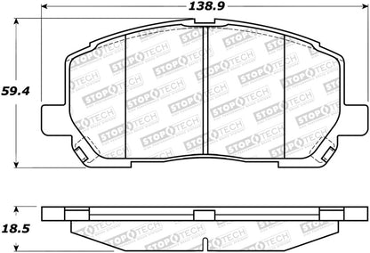 StopTech Street Brake Pads