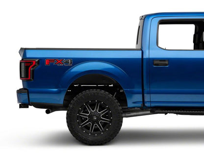 Raxiom 15-17 Ford F-150 LED Tail Lights- Black Housing (Smoked Lens)