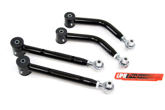 UMI Performance 71-75 GM H-Body Adjustable Upper & Lower Control Arm Kit