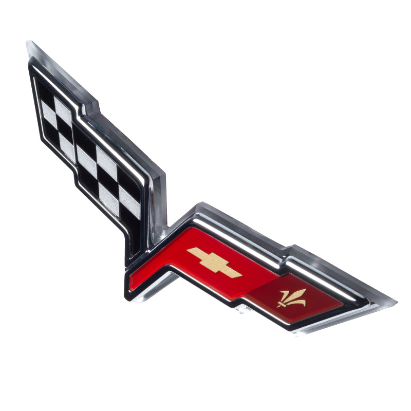 Oracle Chevrolet Corvette C6 Illuminated Emblem - Red SEE WARRANTY