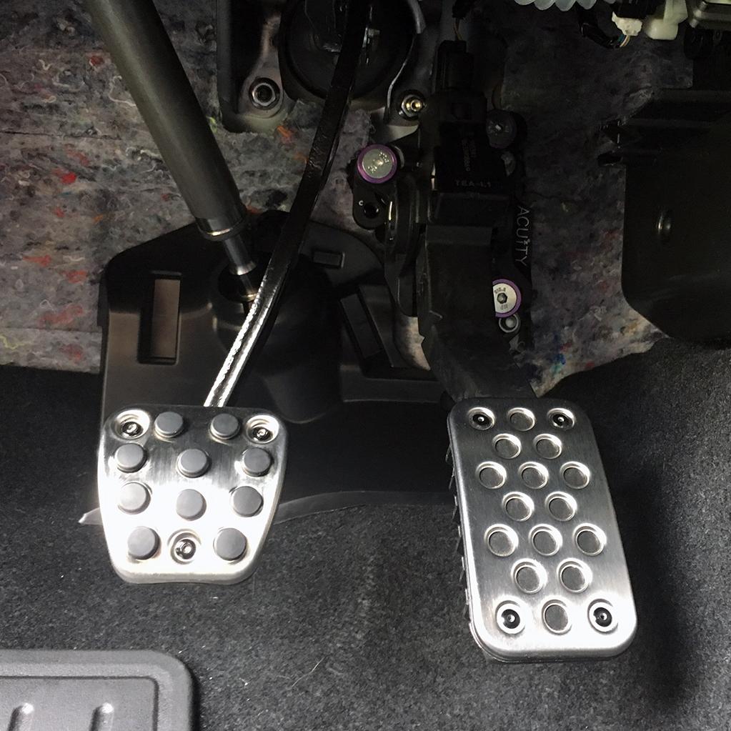 Acuity - Throttle Pedal Spacer for the Left-Hand-Drive Vehicles