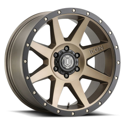 ICON Rebound 20x9 5x5 -12mm Offset 4.5in BS Bronze Wheel