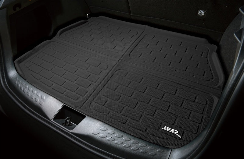 3D MAXpider 18-24 Jeep Wrangler Unlimited (Jl) W/ Sub No Flat Floor Cross Fold Kagu Blk Cargo Liner