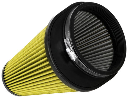 Airaid Universal Air Filter - Cone 6in FLG x 9-1/2x7-1/2in B x 6-3/8x3-3/4in Tx9-1/2in H Synthamax