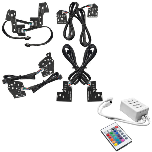 Oracle 19-21 Dodge RAM 1500 Reflector LED Headlight DRL Kit - w/Simple Controller