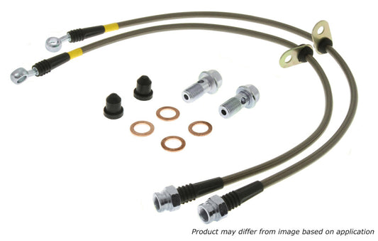 StopTech 89-95 Nissan Skyline GT-R R32 Big Brake Kit Stainless Steel Rear Brake Lines