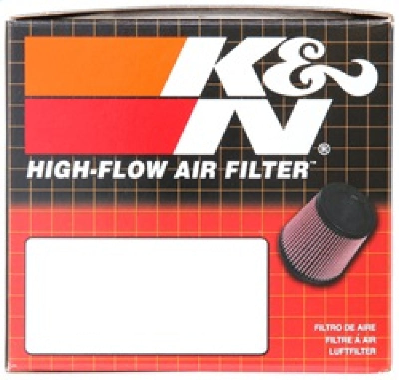 K&N Universal Chrome Filter 2.063in Flange ID x 3.5in Base OD x 2in Top OD x 4in H