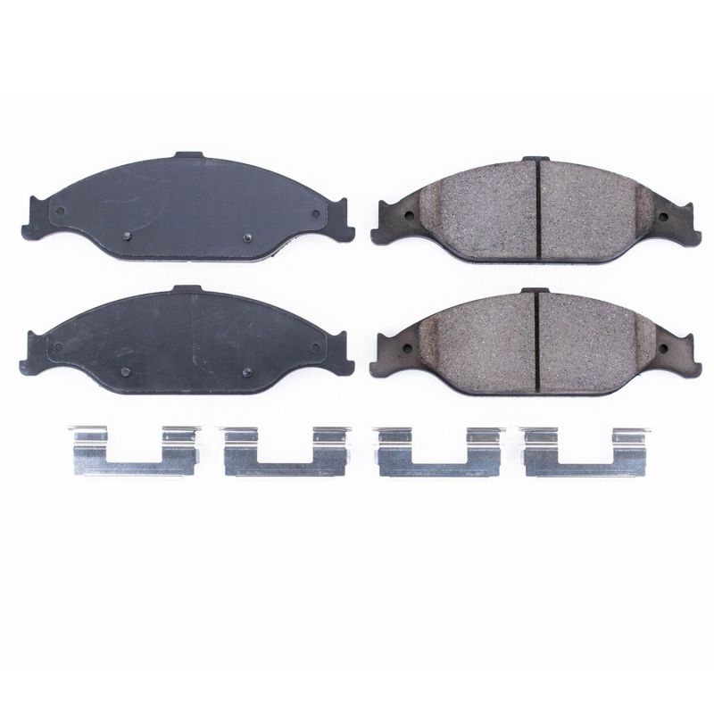 Power Stop 99-04 Ford Mustang Front Z17 Evolution Ceramic Brake Pads w/Hardware