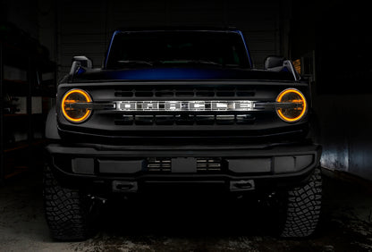 Oracle 2021 Ford Bronco DRL Upgrade w/ Halo Kit - ColorSHIFT w/ BC1 Controller SEE WARRANTY