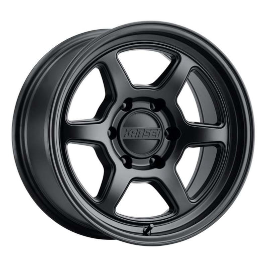 Kansei K14MB Roku 17x8.5in / 5x139.7 BP / -10mm Offset / 106.5mm Bore - Matte Black Wheel