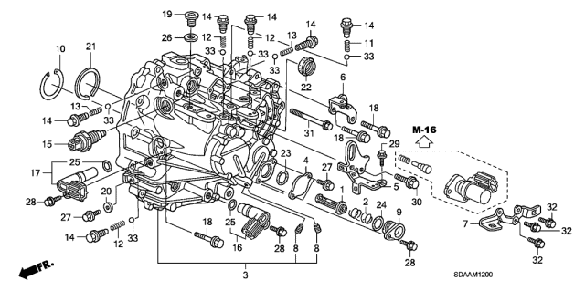 Honda - Transmission Speed Sensor